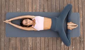 Reclining Butterfly Pose